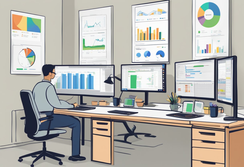 Navigating product management software.