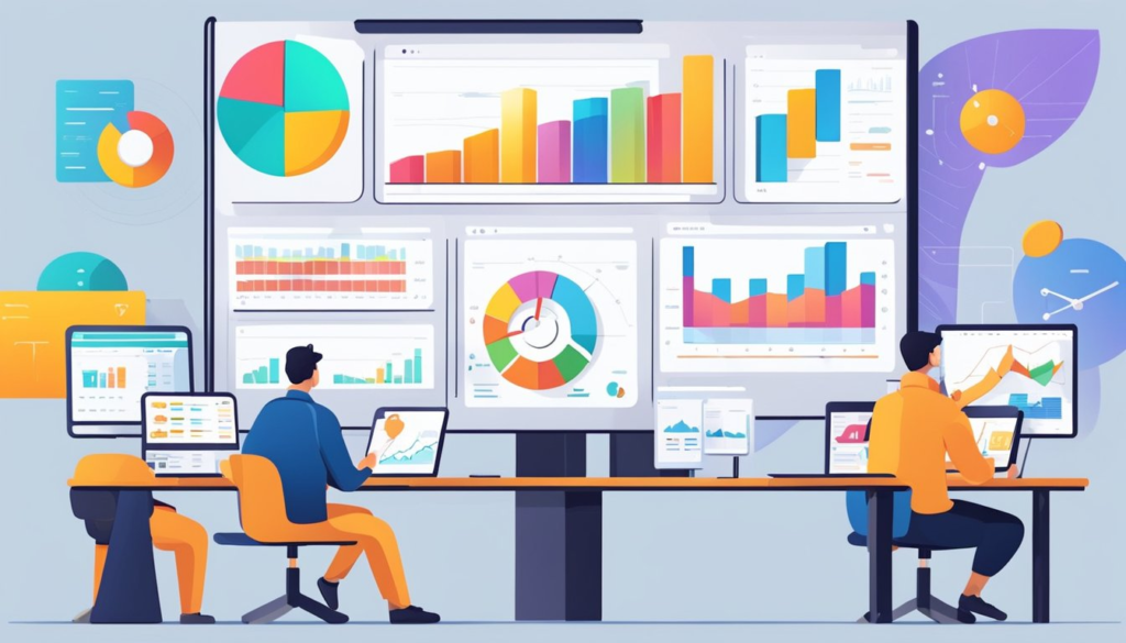 Project managers using Wrike project management software